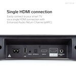 Denon DHT-S218 Dolby Atmos Soundbar with Subwoofers