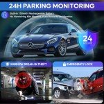 4K Dual Dash Cam with WiFi and Night Vision