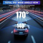 4K Dual Dash Cam with WiFi and Night Vision