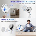 Bluetooth Circular CD Player with Stand and Remote
