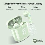 OYIB Mini Bluetooth 5.3 Wireless Earbuds with Mic