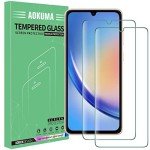 AOKUMA Tempered Glass Screen Protector for Galaxy A34