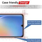 AOKUMA Tempered Glass Screen Protector for Galaxy A34