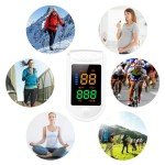 FONCBIEN Finger Pulse Oximeter with LED Display