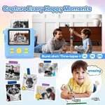 Kids Instant Print Camera Toy for Ages 3-14