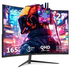 Z-Edge 27-inch Curved Gaming Monitor 2560x1440