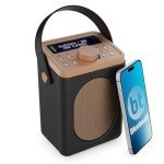 DAB+ Bluetooth Radio with 15-Hour Battery Life