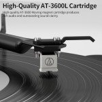 Wireless Bluetooth Record Player with Detachable Speakers
