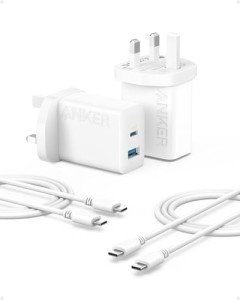 Anker 20W Dual Port USB C Charger Pack