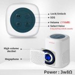 Wireless Dog Barking Alarm Motion Sensor System