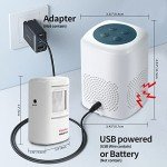 Wireless Dog Barking Alarm Motion Sensor System