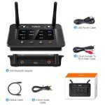 1Mii B03 Bluetooth 5.3 Audio Adapter for TV