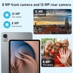 Bvlary 10.1" Android 14 Tablet with 16GB RAM