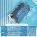 BEBANG Portable 60x-120x Pocket Microscope for Kids