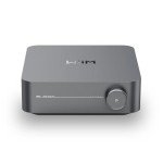 WiiM Amp Pro: Multiroom Streaming Amplifier - Dark Gray