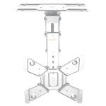 Motorized Foldable TV Ceiling Mount for 23-65