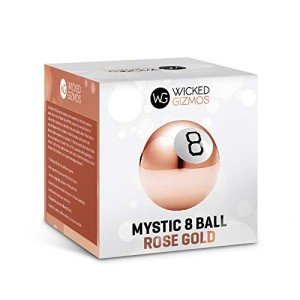 Rose Gold Magic 8 Ball - Fun Mystic Gadget