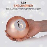 Rose Gold Magic 8 Ball - Fun Mystic Gadget
