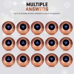 Rose Gold Magic 8 Ball - Fun Mystic Gadget