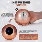 Rose Gold Magic 8 Ball - Fun Mystic Gadget