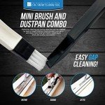2-in-1 Window Gap Cleaner Dustpan and Brush