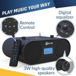 KLIM Boombox B4: Portable CD Player & Bluetooth Speaker