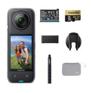 Insta360 X4 8K Waterproof 360 Action Camera Bundle