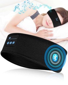 Wireless Sleep Headphones with Ultra-Thin Speakers