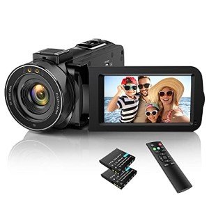 FHD 1080P Video Camera with Night Vision & Zoom