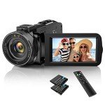FHD 1080P Video Camera with Night Vision & Zoom