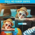 FHD 1080P Video Camera with Night Vision & Zoom