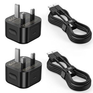 Samsung 25W Fast Charger with 6.6ft USB-C Cable