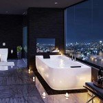 Soulaca 28" 4K Smart Mirror TV for Bathroom
