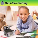 Silver Holographic Scratch Notes with Stylus - 150 Sheets