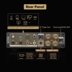 AIYIMA A80 Bluetooth Stereo Power Amplifier 300W