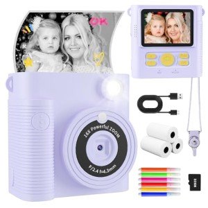 CKATE Instant Print Kids Camera - Dream Purple