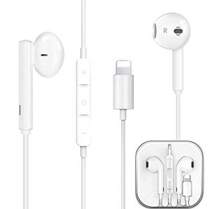 Beseloa Wired In-Ear Headphones with Mic for iPhone