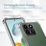 Clear TPU Case with Camera Protector for Honor 200