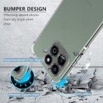 Clear TPU Case with Camera Protector for Honor 200