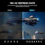 KOORUI 27" FHD Curved Gaming Monitor 180Hz