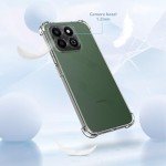 Clear TPU Case with Camera Protector for Honor 200