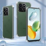 Clear TPU Case with Camera Protector for Honor 200