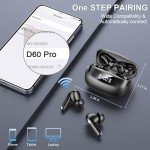 Bluetooth 5.4 Wireless Earbuds with Noise Cancelling