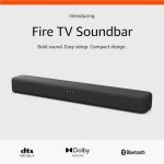 Amazon Fire TV Soundbar with DTS Virtual:X Audio
