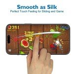 Mothca Matte Screen Protector Set for iPhone 15 Pro