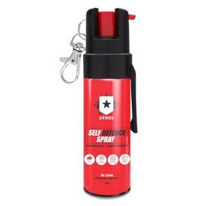 ARMND Self Defence Spray with Keychain & UV Marking