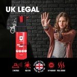 ARMND Self Defence Spray with Keychain & UV Marking
