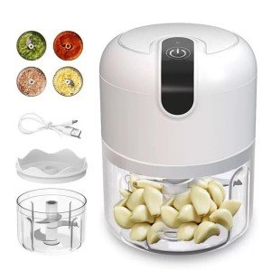 Mini Electric Garlic and Food Chopper 250ml
