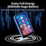80GB Bluetooth MP3 Player with Touchscreen & WiFi