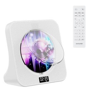 Gueray Bluetooth CD Player with Speakers and Remote